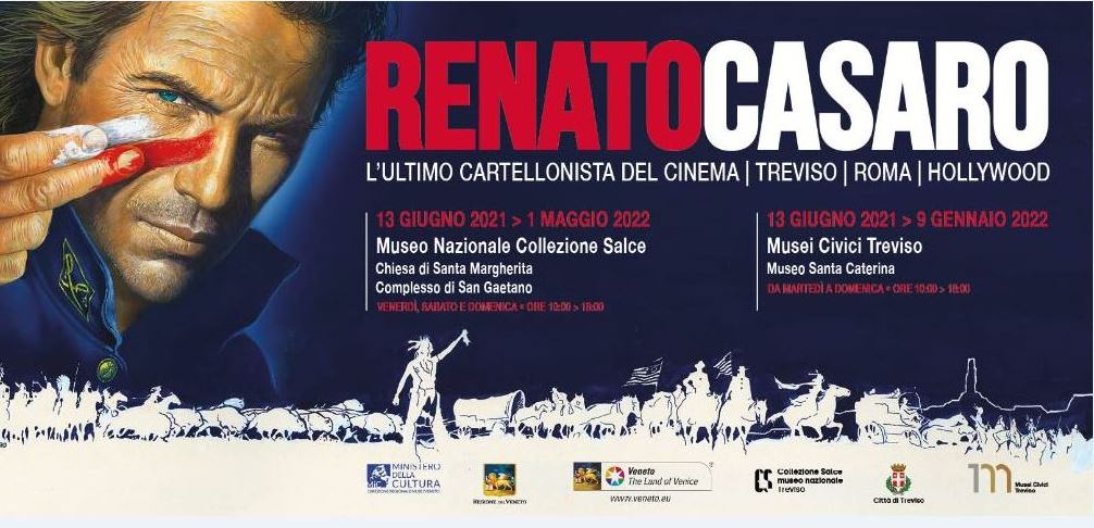 RENATO CASARO. L’ultimo cartellonista del Cinema. Treviso, Roma, Hollywood